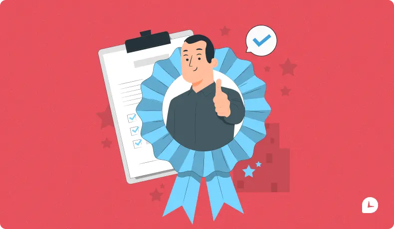 Choosing the Right IT Certification. Illustration for the Monitask Blog.