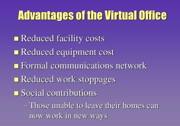 Total 80+ imagen advantages of virtual office