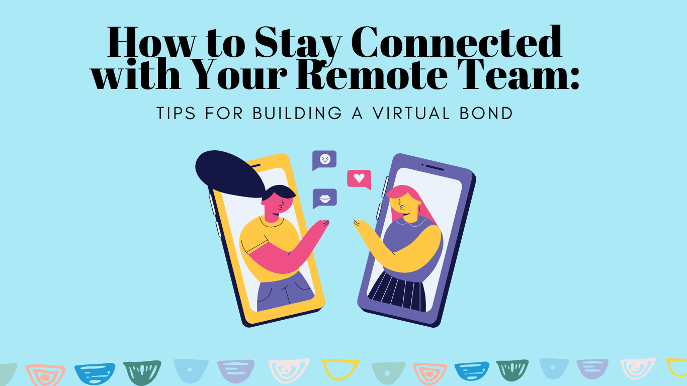 Illustration about How to stay connected with your remote team