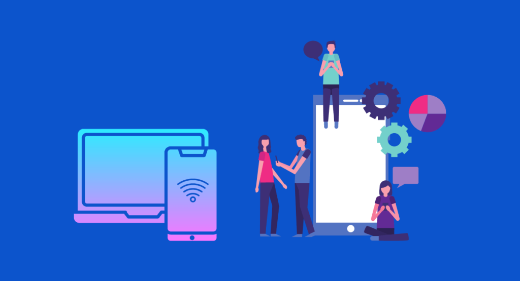 Employee management app can be accessed over mobile devices