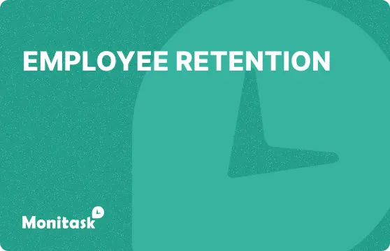 Employee Retention. Illustration for the Monitask HR Glossary