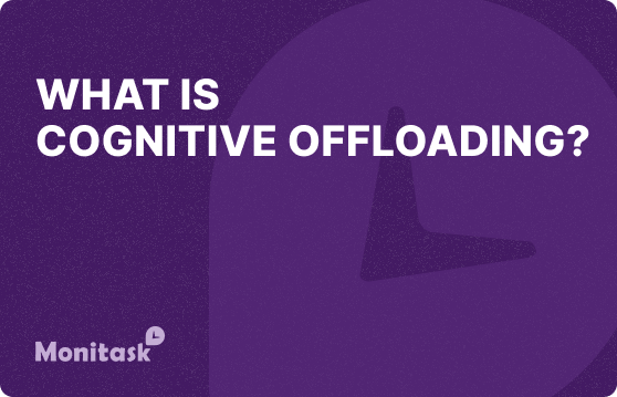 Monitask. Illustration of What Is Cognitive Offloading?