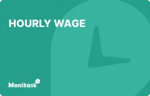 Hourly Wage illustration for the Monitask HR Glossasry