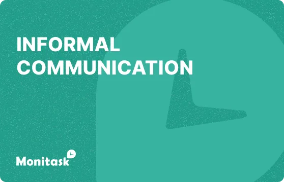Informal Communication illustration for the Monitask HR Glossary