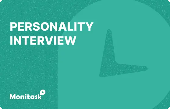 Personality Interview. Illustration for the Monitask HR Glossary.