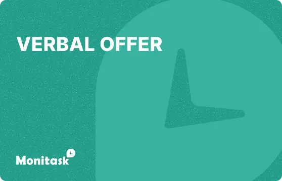 Verbal Offer illustration for the Monitask HR Glossary