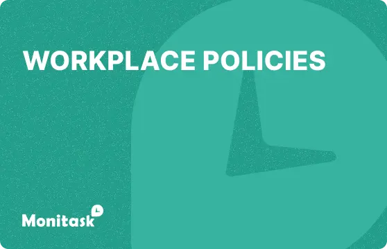 Workplace Policies. Illustration for the Monitask HR Glossary