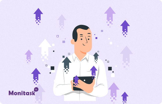 Monitask. Ilustración sobre 15 Consejos para Ser Proactivo en el Trabajo