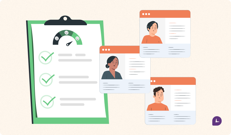 Illustration of Measuring Employee Satisfaction in Remote and Hybrid Teams