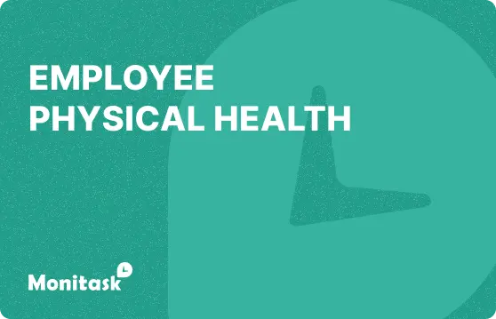 Employee Physical Health. Illustration for the Monitask HR Glossary