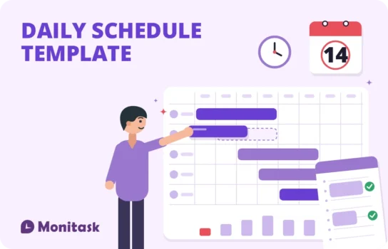 Daily work schedule template essentials: 14 days standard notice, 11 US jurisdictions, and two included templates