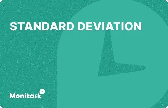 Standard Deviation. Illustration for the Monitask HR Glossary.